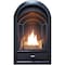 Procom Heating Dual Fuel Ventless Gas Fireplace Insert, Arched Door, 10,000 BTU, T-Stat Control PCS100T - alternate 1