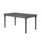 Homeroots 59" Gray Wood Dining Table 630365 - alternate 2