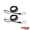 Extreme Max 3006.6634 PWC 7' Dock Line with Zinc-Plated Snap Hook - Value 2-Pack 3006.6634 - alternate 1