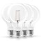 Luxrite Vintage G25 LED Light Bulb 60 Watt Equivalent, 5CCT 2700K 3000K 3500K 4000K 5000K, 4PK LR21688 - alternate 1
