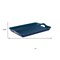 Homeroots 17" Blue Abstract Geo Printed Serving Tray 634500 - alternate 3