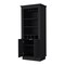 Homeroots 70" Black Bar Cabinet With Wine Storage 535115 - alternate 2