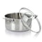Martha Stewart 5 Quart Stainless Steel Dutch Oven with Vented Glass Lid 128950.02 - alternate 2