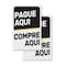 Signmission Pague Aqui, Vinyl Decals Only 24 Inch x 36 Inch, Vinyl Decal, 2PK DSB-2436-2PACK-30410 - alternate 1