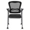Office Star Products ProGrid Titanium Visitors Chair with Arms, Dillon Black 84540-R107 - alternate 2