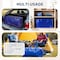 Simple Deluxe Extra Large Moving Bags with Backpack Straps, Strong Handles/Zippers, Blue, 6PK HKBAGXMOVING23BLUX6 - alternate 2