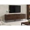 Monarch Specialties TV Stand, 72'', Console, Media Entertainment Center, Brown Laminate, Black Metal, Transitional I 2727 - alternate 1