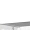 Homeroots 47" White Wood and Stainless Steel Computer Desk 723737 - alternate 2