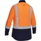 Bisley ANSI Type R Class 2 Women's Vented Long Sleeve Button Down, Industrial Wash Durable 312W6367H-ON/L - alternate 3