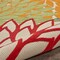 Homeroots 5' Green Orange and Red Indoor Outdoor Area Rug 521645 - alternate 2
