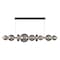 Euf Atomo, Chandelier, 3-Light, 74", Matte Black, Smoked Glass 47257-061 - alternate 1