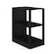 Martha Stewart Kayden Home Office Modular 2 Tier Bookshelf in Black NAN-FY-23042-SF-BK-MS - alternate 3