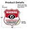 Signmission Neighborhood Crime Watch Shield Sign War, 12 Inch X 12 Inch, Vinyl Decal SHI-D-12-387 - alternate 2