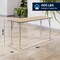 Flash Furniture Wren 60 in x 24 in Adjustable Height Activity Table, Thermal Laminate Top, Standard Legs, Light Natural XU-A2460-REC-LTNAT-T-A-GG - alternate 2