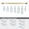 Amerock Highland Ridge 18 inch 457mm Center-to-Center Champagne Bronze Appliance Pull BP55324CZ - alternate 2
