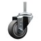 Service Caster 3 Inch Thermoplastic  Rubber Wheel Swivel 34 Inch Threaded Stem Caster Service Caster SCC-TS20S314-TPRB-34212 - alternate 1