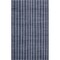 Jonathan Y Orton Distressed Ticking Stripe Non-Slip Machine-Washable Navy/Cream 8 ft. x 10 ft. Area Rug WSH519D-8 - alternate 1