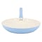 Martha Stewart Everyday Rexford 12 Inch Ceramic Nonstick Aluminum Frying Pan in Soft Blue 141011.01 - alternate 2