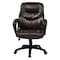 Office Star Products FL Series Faux Leather Manager Chair, Chocolate FL660-u2 - alternate 2