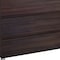 Homeroots 48" Dark Brown Wood Freestanding Bathroom Vanity With White Sink And Three Drawers 624169 - alternate 2