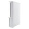 Homeroots 87" White Solid Wood Adjustable Four Tier Bookcase 397123 - alternate 2