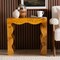 Bali & Pari Huxley Modern and Contemporary Natural Real Burl Wood End Table 253-14029-ZORO - alternate 3