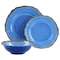 Elama Roma 12 Piece Melamine Dinnerware Set in Blue EL-ROMA - alternate 2