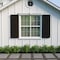 Ekena Millwork Rustic Three Board Joined Board-n-Batten Rough Sawn Faux Wood Shutters w/End Batten, 16 1/2"W x 62"H SHUBJE16X62RSPR - alternate 3
