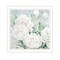 Homeroots Peaceful Peonies In Full Bloom White Framed Print Wall Art 529730 - alternate 1