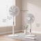 Edendirect 12 in. 4 fan speeds Pedestal Fan in White with remote control and quiet operation ZRHWC-FS1 - alternate 2