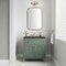James Martin Vanities Chicago 30 in. Single Vanity, Smokey Celadon, w/ 3 CM Charcoal Soapstone Silestone Top 503-V30-SC-3CSP - alternate 3