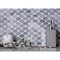 Apollo Tile 12x12 Bardiglio Nuvolato, Eastern White Marble Floor and Wall Mosaic Tile 5.08 sqft/case, 5PK APLSE88G19A - alternate 3