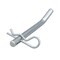 Mytee Products Steel Hitch Pin with Box End 1/2in x 4 7/8in Usable Length, with Clip, 20PK BoxPinx20 - alternate 4