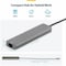 Startech.Com USB-C Multiport Adapter Hub, USB-C to 4K 60Hz HDMI, Gigabit Ethernet and 100W Laptop DKT30CHSDPD1 - alternate 2