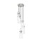 Z-Lite Fontaine 5 Light Chandelier, Brushed Nickel, 14.5 In W x 15 In H 7002P5-5R-BN - alternate 1