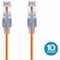 Monoprice SlimRun Cat6A Ethernet Patch Cable - Snagless RJ45_ UTP_ Pure Bare Cop 29463 - alternate 1