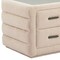 Homeroots 17" Beige Wood Pedestal End Table 668549 - alternate 4