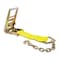 Mytee Products 4inX30ft Ratchet Straps w/chain, WLL 5400 Tie Down Strap, 2PK RS430CAx2 - alternate 2