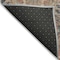 Homeroots 9' X 12' Khaki Terra Cotta And Black Damask Washable Indoor Outdoor Area Rug 603321 - alternate 3