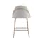 Manhattan Comfort Gracie Counter Stool  in Stone and Gold - Set of 2 2-CS019-GST - alternate 3