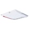 Nuvo 2X2 LED Single Basket Troffer Emergency Battery Field Selectable 120-277 Volt White Finish 65/1603 - alternate 2