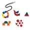 Edxeducation Fun Play Attribute Beads, Assorted Colors & Sizes 40152 - alternate 2
