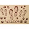 Floortex Door Mat, Nylon Fibres, 0.2 in Thick, Brown, 24 in W x 39 in L FR4WB2439BG - alternate 1