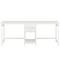 Kioottoo 79'' Double Computer Desk with Drawers & Shelves, White Workstation TB-NY265 - alternate 2