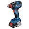 Bosch 18V 1/4 and 1/2 in. Cordless Brushless Impact Driver Kit (Battery & Charger) GDX18V-1800B12 - alternate 2