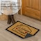 Gardenised Heavy Duty Coco Coir Doormat - Non Slip PVC Baking Embossed Design, Hearty Welcome Home QI004883 - alternate 2