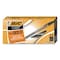 Bic Cristal Xtra Bold Ballpoint Pen, Stick, Bold 1.6 mm, Black Ink, Clear Barrel, 24PK MSBP241-BLK - alternate 2