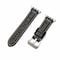 Elegani Ostrich-Embossed Leather Watch Replacement Band Compatible with Apple Watch 41mm, Black OSTPAM-BLK-41mm - alternate 1