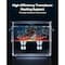 Vevor 30L Ultrasonic Cleaner Machine with Cleaning Basket and Digital Display 480W TH-100ATP - alternate 2