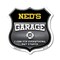 Signmission Ned's Garage I Can Fix Everything But Stupid, 6 Inch X 6 Inch, Plastic Sign SHI-P-6-490-NED - alternate 1